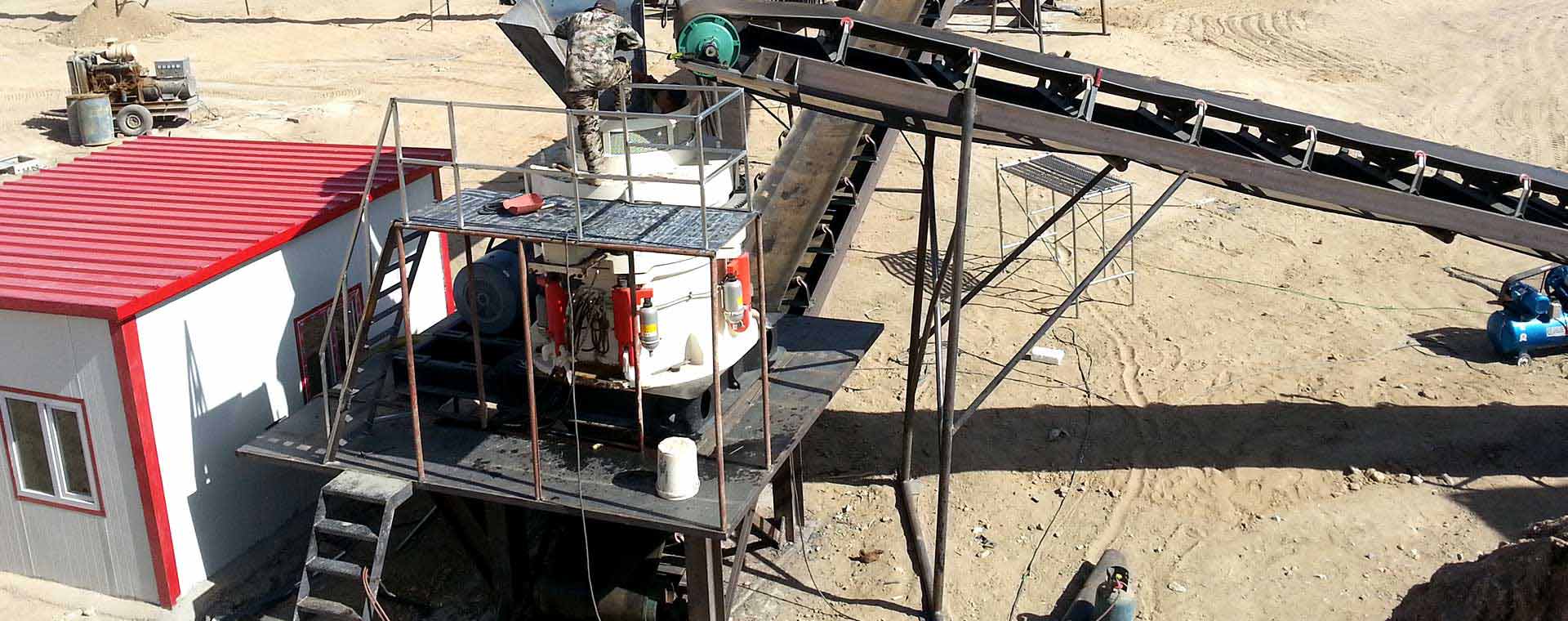 寧夏石灰?guī)r破碎生產(chǎn)線(xiàn)